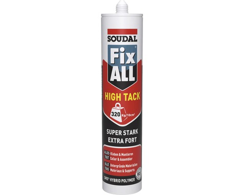 Adhésif Fix All High Tack Soudal blanc 290 ml