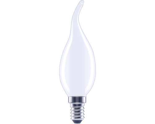 FLAIR LED Kerzenlampe dimmbar CL35 E14/2,2W(25W) 250 lm 6500 K tageslichtweiss matt Windstoss Kerzenlampe
