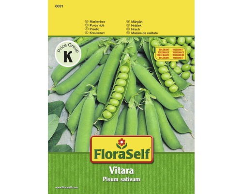 Petits pois 'Vitara' FloraSelf semences stables semences de légumes