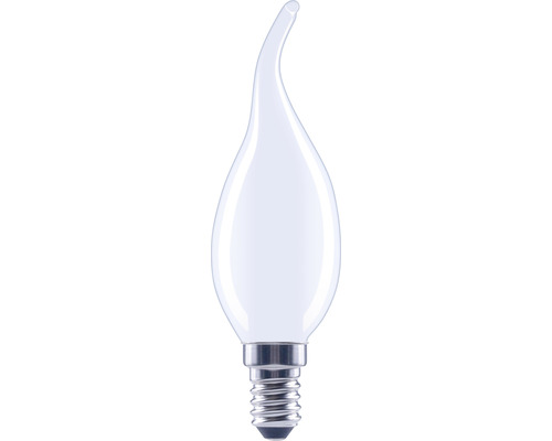 FLAIR LED Kerzenlampe dimmbar CL35 E14/4W(40W) 470 lm 6500 K tageslichtweiss matt Windstoss Kerzenlampe