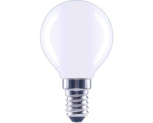 Ampoule sphérique LED à intensité lumineuse variable FLAIR G45 E14/4W(40W) 470 lm 6500 K blanc lumière du jour mat