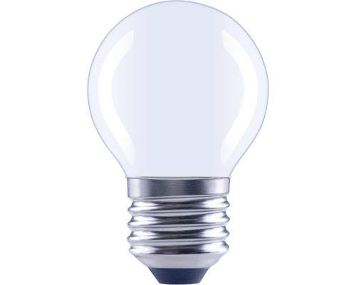 Ampoule sphérique LED à intensité lumineuse variable FLAIR G45 E27/4W(40W) 470 lm 6500 K blanc neutre mat Ampoule à vis
