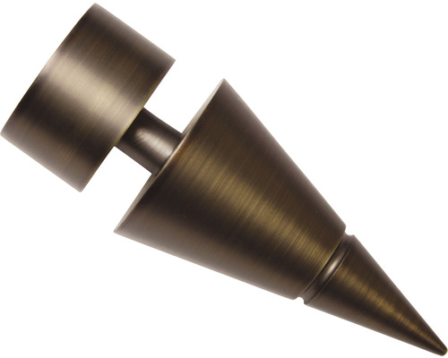 Embout Windsor cône bronze Ø 25 mm lot de 2