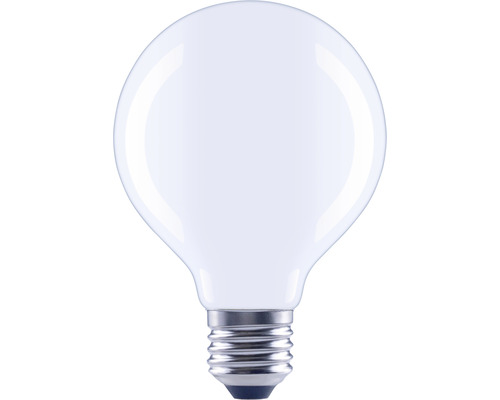 Ampoule globe LED à intensité lumineuse variable FLAIR G80 E27/7W(60W) 806 lm 6500 K blanc neutre mat