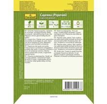 Cayenne Pfeffer Saatgutpackung von FloraSelf