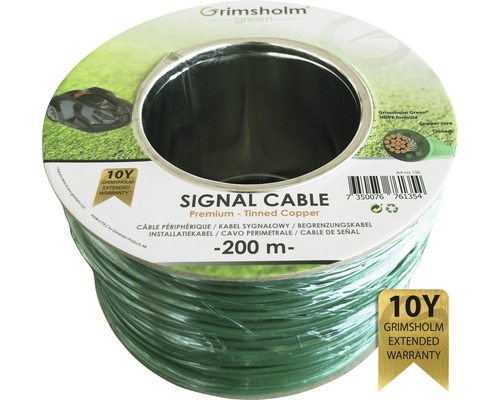 Grimsholm green câble de signalisation Premium (coeur en cuivre) 200 m