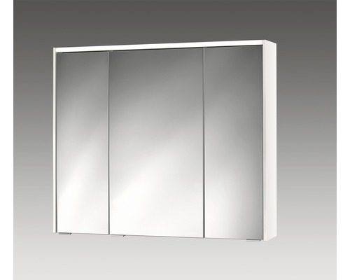 Armoire de toilette Sieper Khalix 90 cm blanc 3 porte LED