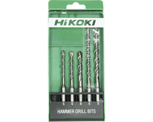 HiKOKI SDS Plus Hammerbohrer Set 5-tlg