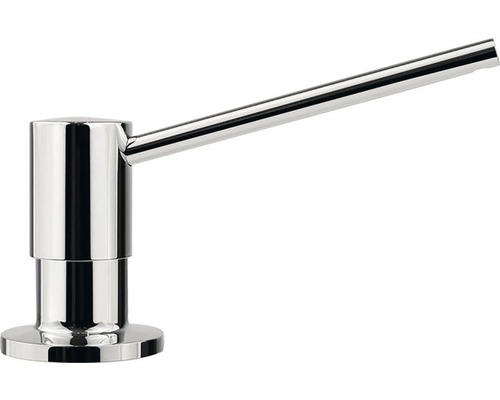 Distributeur de liquide vaisselle Blanco TORRE laiton galvanique chrome 512593 Distributeur de savon en acier inoxydable poli