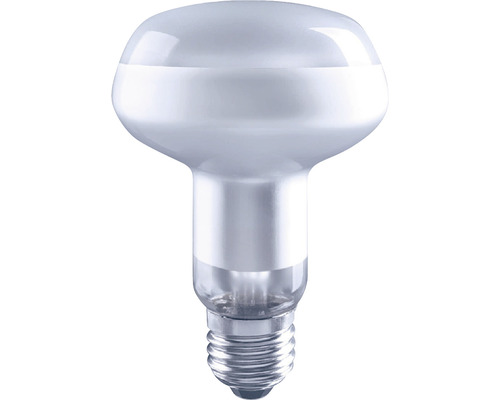 FLAIR LED Reflektorlampe dimmbar R80 E27/7W(46W) 580 lm 6500 K tageslichtweiss matt
