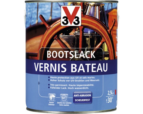 Bootslack in einer Dose