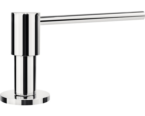 Distributeur de liquide vaisselle Blanco PIONA laiton galvanique chrome 517667 Distributeur de savon en acier inoxydable