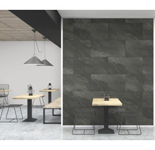 Panneau en plastique G x Wall+ Dark Stone 900 x 450 x 5 mm
