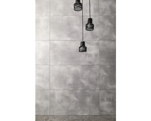 Lambris en PVC GX Wall+ Grey Cement 5x450x900 mm