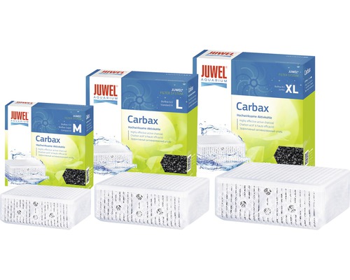 Juwel Carbax Aktivkohlefilter in verschiedenen Größen