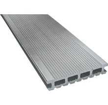 Lames de plancher Konsta WPC Primera gris 26x145x3.000 mm-thumb-0
