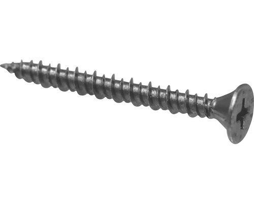 Une seule vis à tête cruciforme.