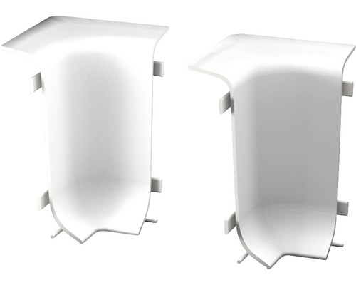 Angles intérieurs pour plinthe canal 50 mm blanc (2 unités)