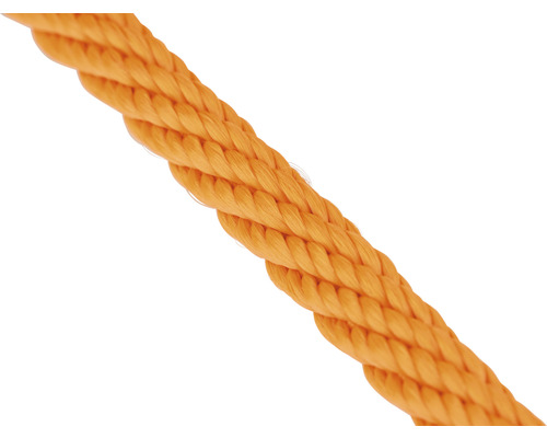 Corde Paraloc Mamutec polypropylène orange Ø 8 mm, 70 m