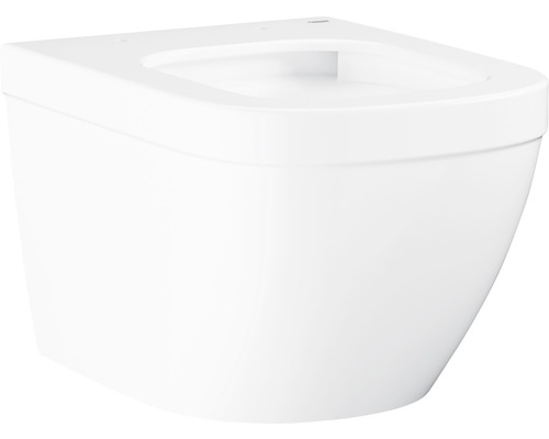 WC suspendu sans bride de rinçage GROHE Euro céramique compact blanc 39206000