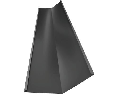PRECIT Kehlblech anthrazitgrau RAL 7016 1000 x 188 x 188 mm Dachrinne aus Metall
