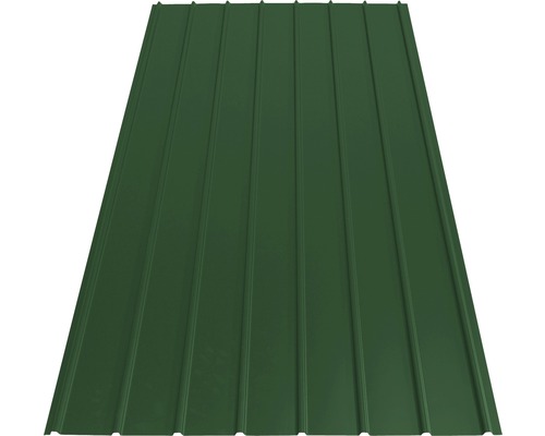 Tôle trapézoïdale PRECIT H12 moss green RAL 6005 3100 x 910 x 0,4 mm
