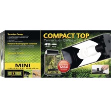 Couvercle de terrarium Exo Terra Compact Top pour lampes fluorescentes compactes ou ampoules à incandescence
