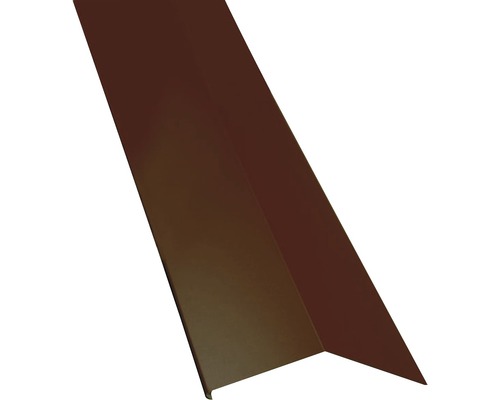 Tablier pour mansardes PRECIT extérieur brun chocolat RAL 8017 1000x135x90 mm