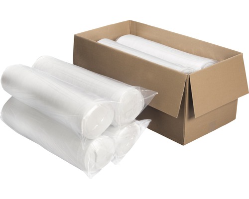 Pack pro plaques de mousse Softpur 80x120x5 cm 4 pces Unité d''emballage avec plusieurs rouleaux de non-tissé de protection dans du carton et du film