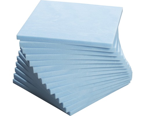 Pile de plaques de mousse rigide en polystyrène