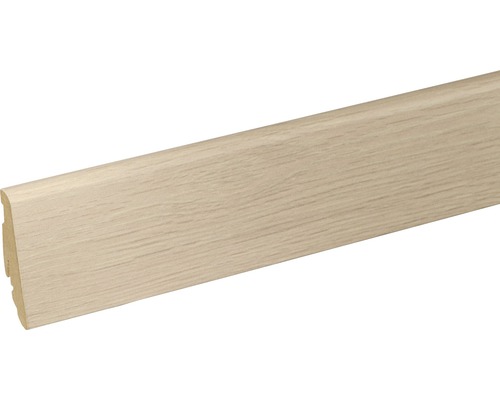 SKANDOR Sockelleiste Eiche FOEI418 FU60L 19x59x2400 mm Sockelleiste aus Holz