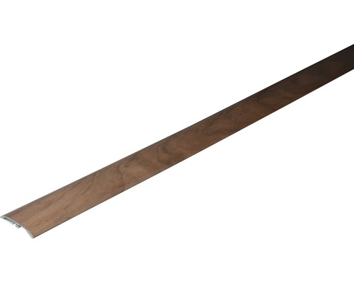 Barre de seuil Skandor Dowel-Fix Nr.6 Magic Walnut longueur 90 cm Barre de profilé avec décor bois