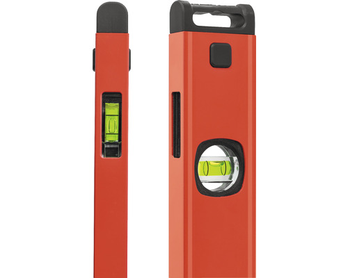 Niveau à bulle avec deux fioles pour l''alignement