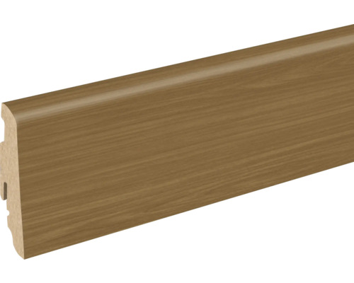 Plinthe SKANDOR noyer 37656 FU60L 19x58x2400 mm Plinthe en bois