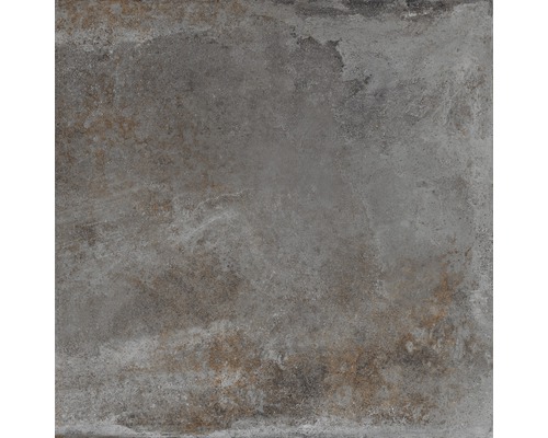 Carrelage de sol en grès cérame fin Spectra anthracite 60x60 cm