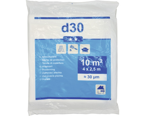 Bâche plastique de protection 5 x 4 m