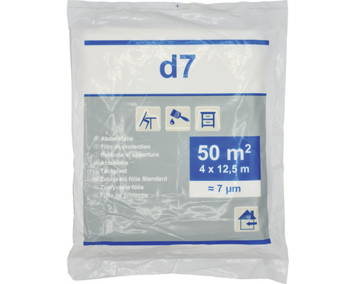 Film de recouvrement Basic D7 transparent 4 x 12.5 m