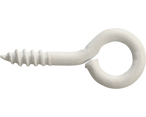 Ringschraube 16 x 6 mm, 50 Stück Ösenschraube mit Schraubgewinde