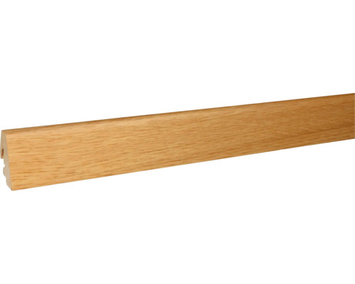 Sockelleiste SU06L Eiche SU06L 18.5x38.5x2400 mm Fussleiste aus Holz