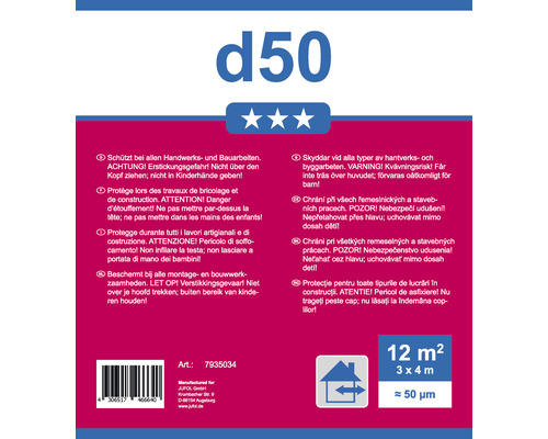 Hinweis zur Erstickungsgefahr bei Handwerks- und Bauarbeiten