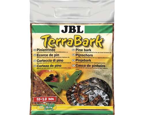 Substrat JBL TerraBark écorce de pin 10-20 mm 5 l JBL TerraBark Écorce de pin pour terrariums