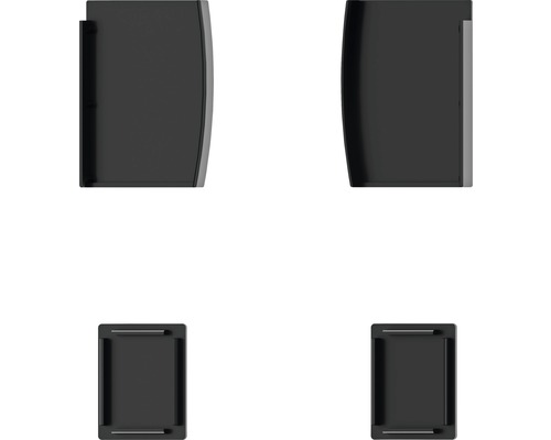 Pièces détachées du système d''installation sanitaire en vue de dessus