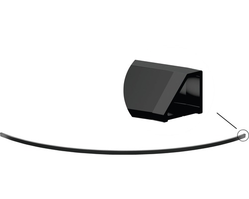 Profilé flexible pour l''étanchéité des cabines de douche