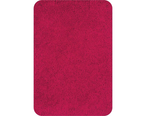 Tapis de salle de bains Spirella Highland rouge 55x65 cm