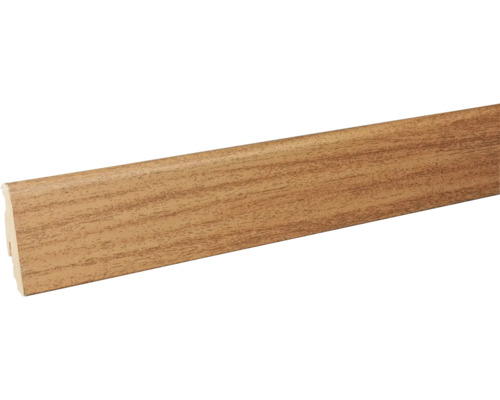 SKANDOR Sockelleiste Walnuss Lucca FU60L 19x58x2400 mm Holzfußleiste