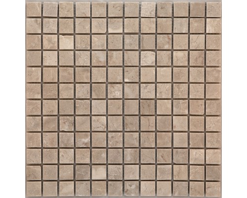 Mosaïques en pierre naturelle Bella, beige, 30,5 x 30,5 cm