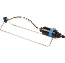 Arroseur de jardin en métal avec raccord en plastique
