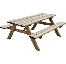 Table de pique-nique en bois pour le jardin