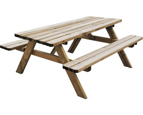 Table de pique-nique en bois pour le jardin