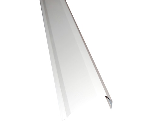 Angle de pliure PRECIT pour panneaux sandwich de toit gris blanc RAL 9002 2000x170 mm